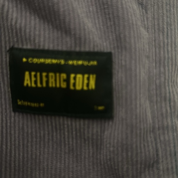 Aelfric Eden "Back to 90's" Patchwork Color Block Corduroy Pants (Unisex) - Picture 7 of 8